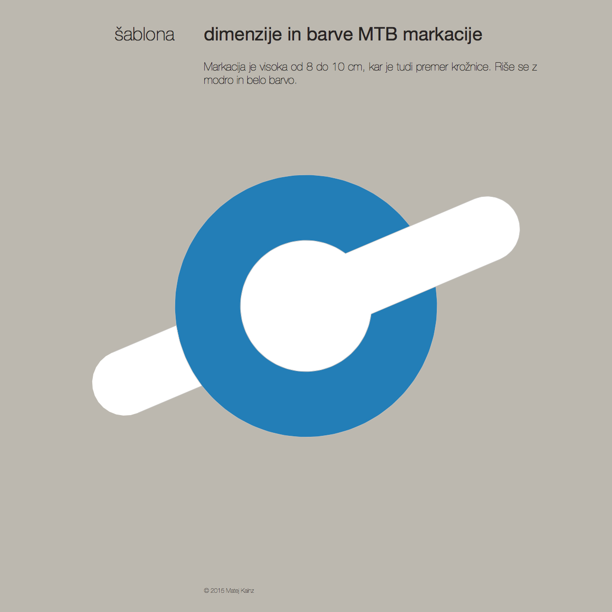 MTB markacija